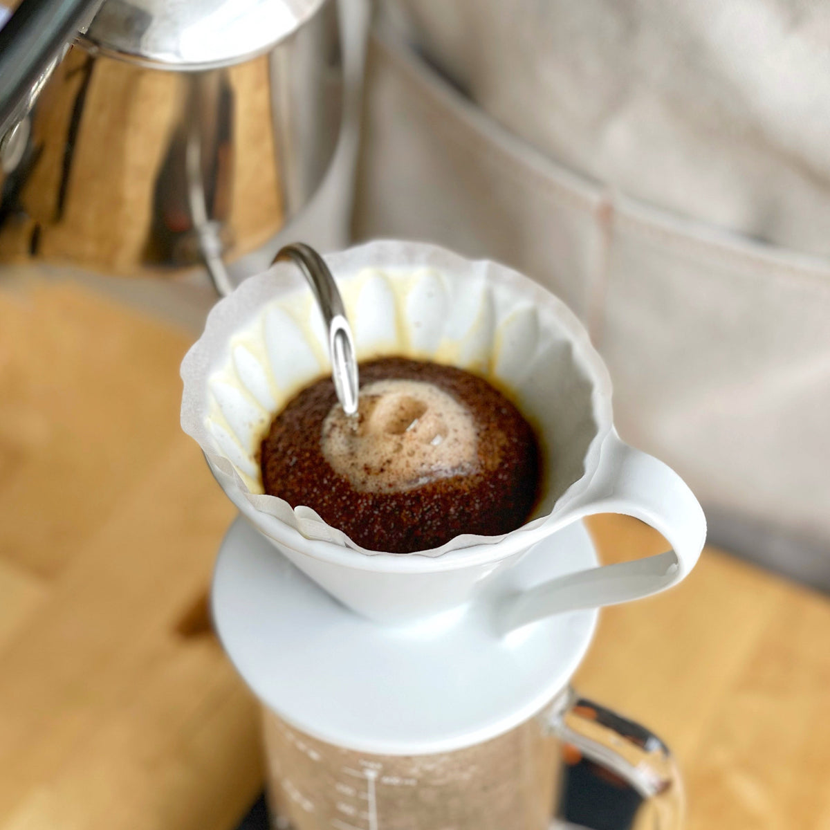 Cafec Arita Ware Flower Dripper