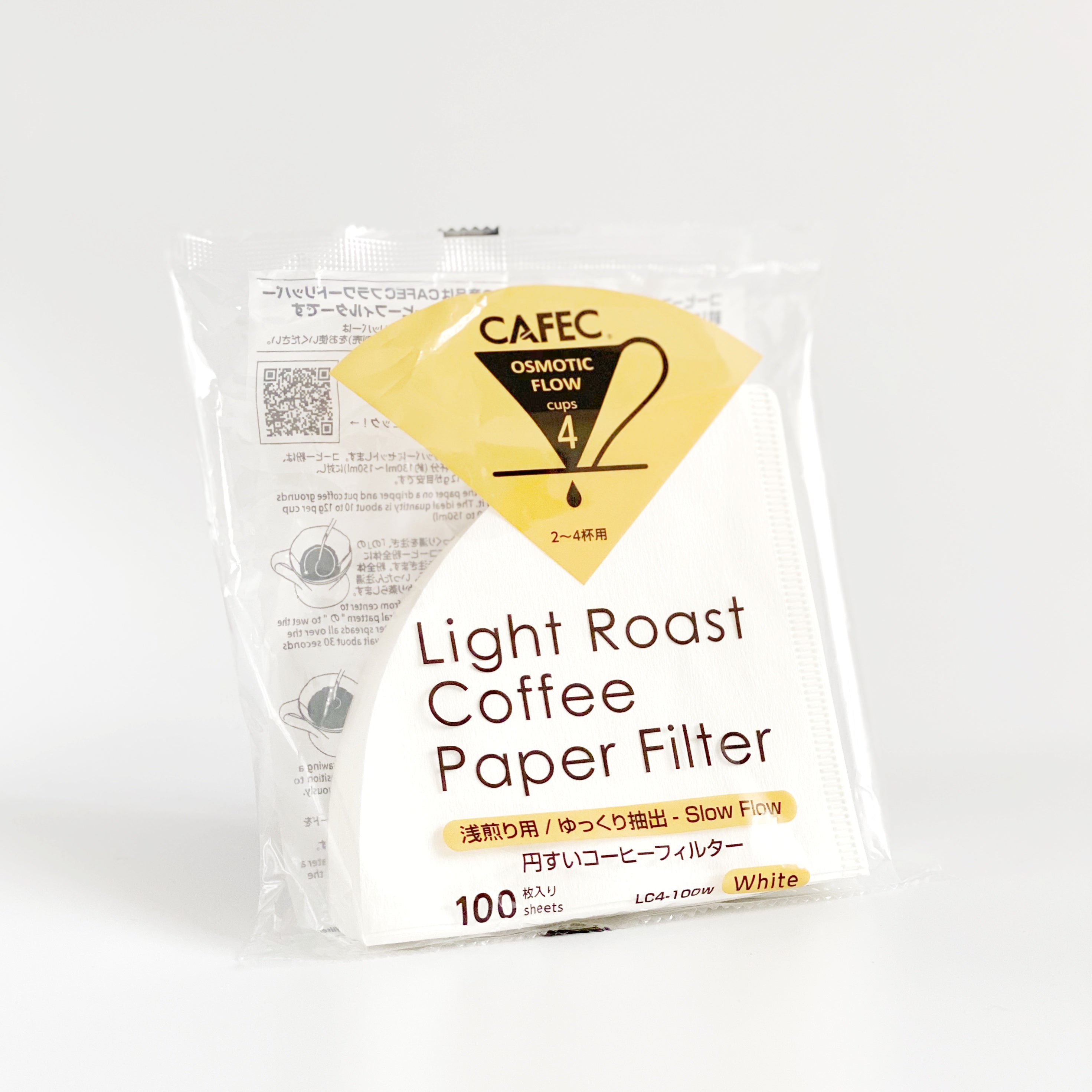Cafec Light Roast Paper Filter (TH-1/T-92)